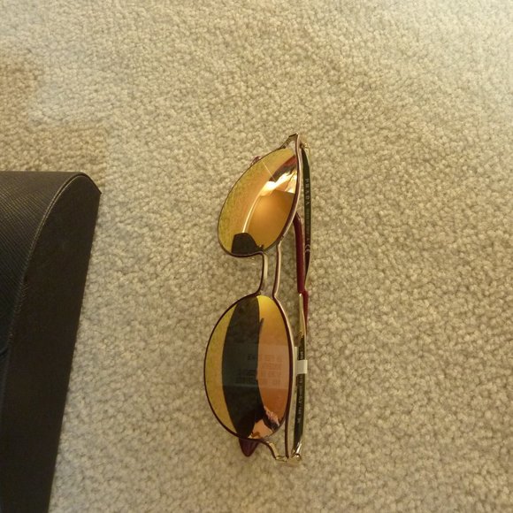 PRADA 62SS53 Cinema Sunglasses (Pink/Bordeaux) PRADA 62SS53 Cinema Sunglasses (Pink/Bordeaux) main image 3